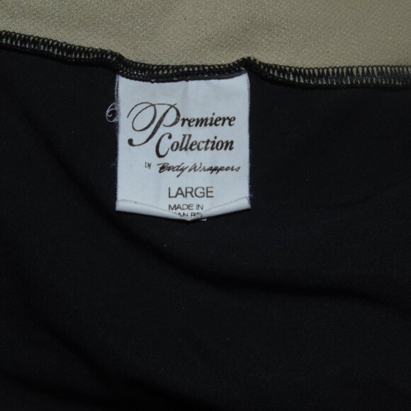 Body Wrappers Black and Lace Tank Leotard L - Picture 4 of 6